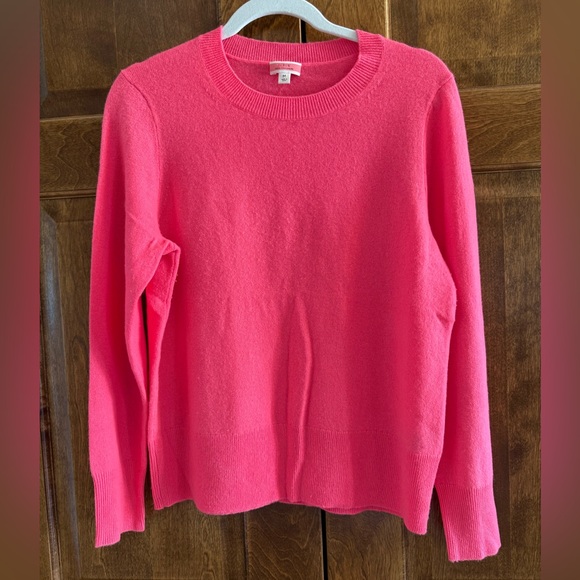 J. Crew Sweaters - J. Crew Coral Cashmere Sweater - Women's Size Medium